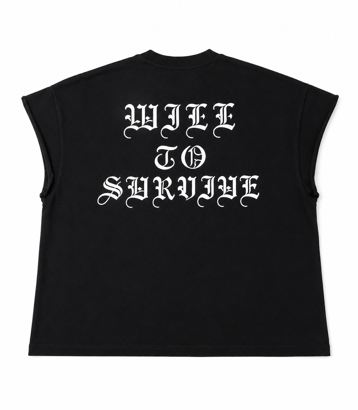 WTS CROSS SLEEVELESS TEE