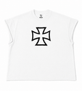 WTS CROSS SLEEVELESS TEE